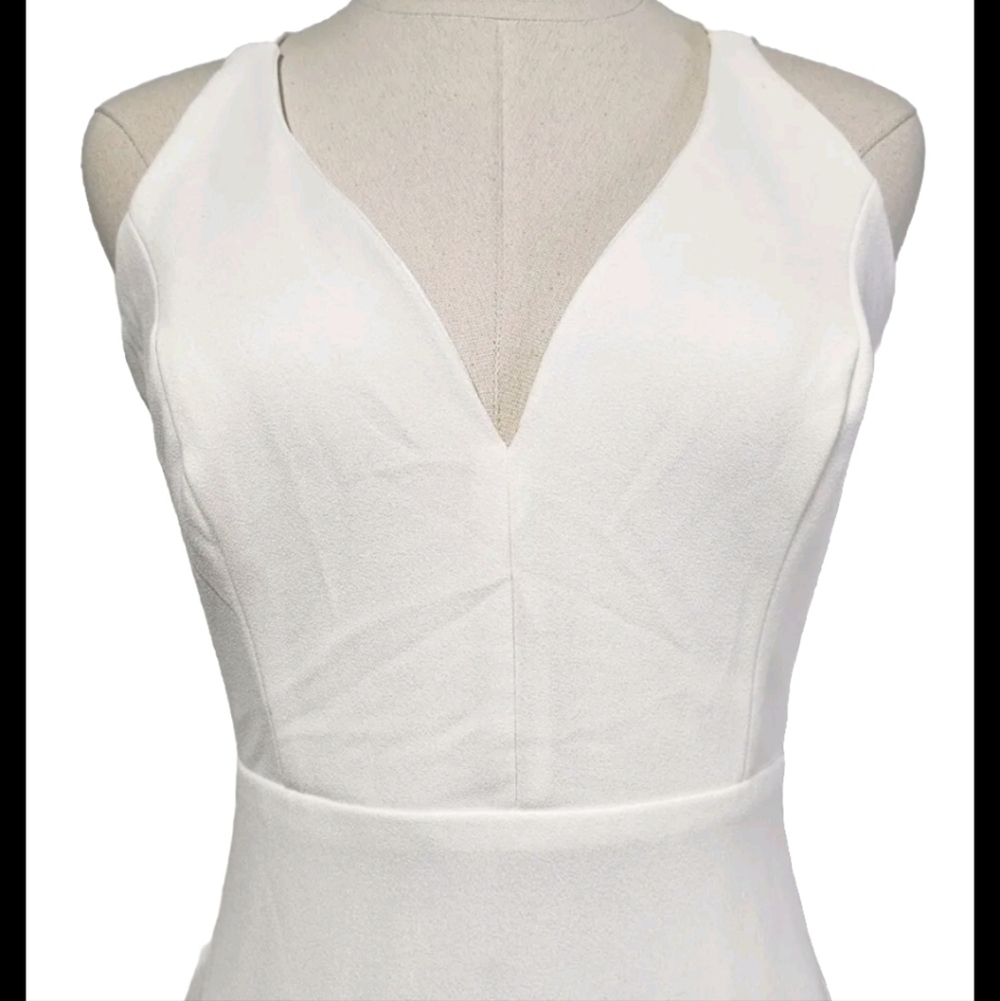 Lulus Made With Love White Sexy Elegant Strappy Back Large Mermaid Maxi Dress - Picture 3 of 12
